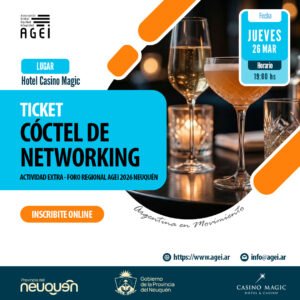 Ticket de acceso para CÓCTEL DE NETWORKING
